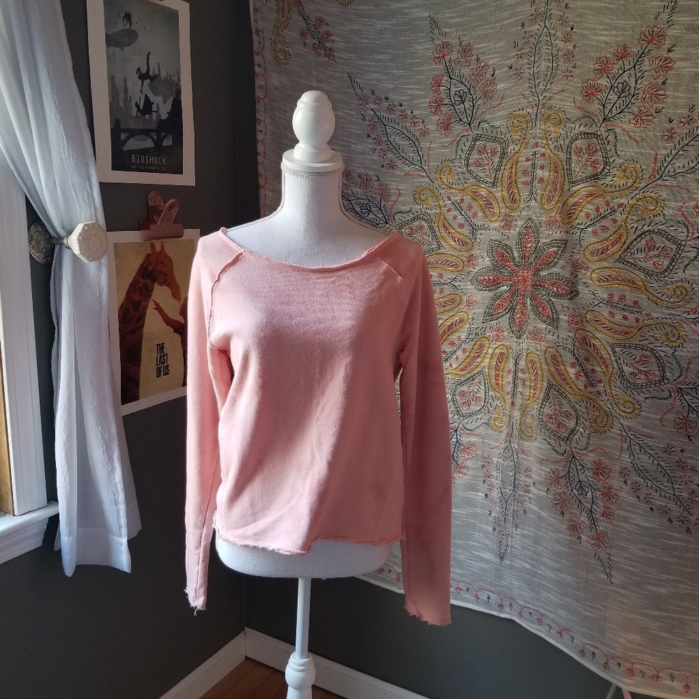 Abercrombie distressed sweatshirt